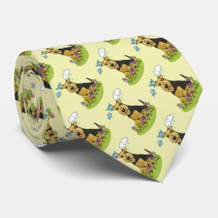 Gravata Cachorro de Solha-Flores, Cachorro-Terreiro, com F