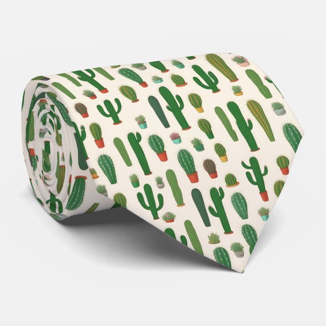 Gravata Cactus (Rolled)