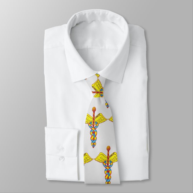 Gravata Caduceu (Amarrado)
