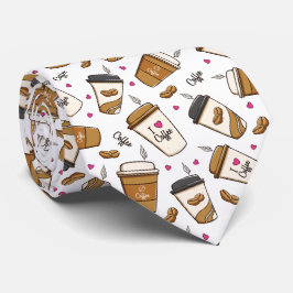 Gravata Cafés, Feijões, Fachos De Café, Lover De Café, Cor