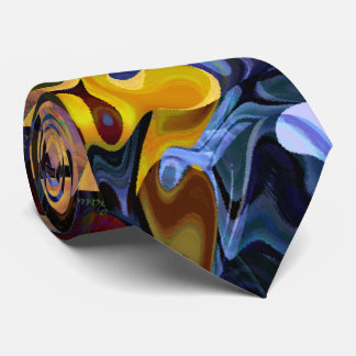 Gravata Caindo na Wonderland Modern Abstrato Art