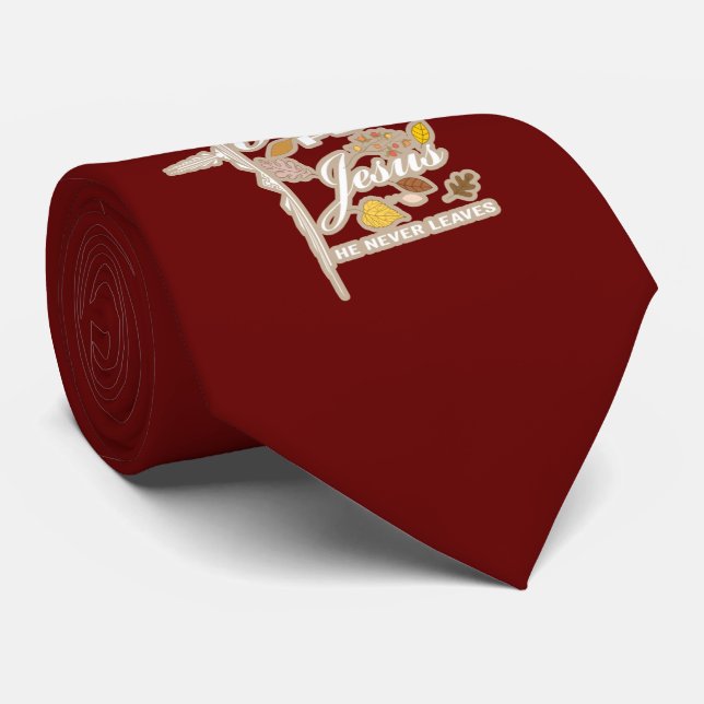 Gravata Cair por Jesus, ele nunca sai (Rolled)