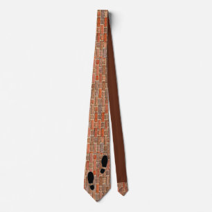 Gravata Calçados Caminham Pela Estrada Brick