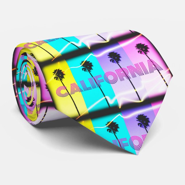Gravata "California Love" Tie (Rolled)
