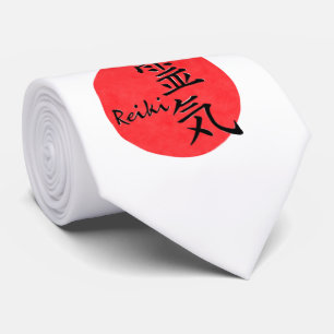 Gravata Caligrafia De Reiki E Palavra 1