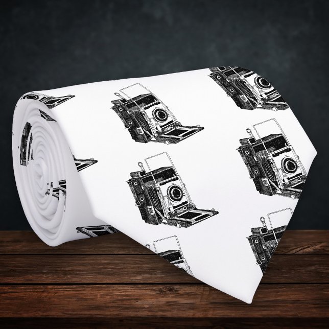 Gravata Câmera do vintage (Criador carregado)