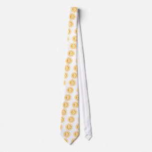 Gravata Camisa de Bitcoin