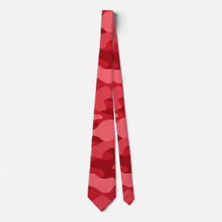 Gravata Camo Imperial Red Monocolor