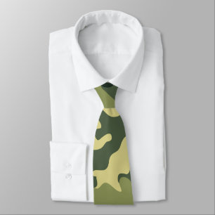 Gravata Camo Pattern Neck Tie