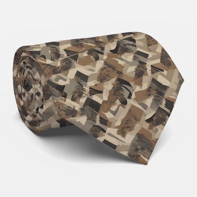 Gravata Camo tie (Rolled)