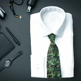 Gravata Camouflage Necktie