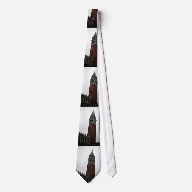 Gravata Campanile Piazza San Marco Necktie (Frente)