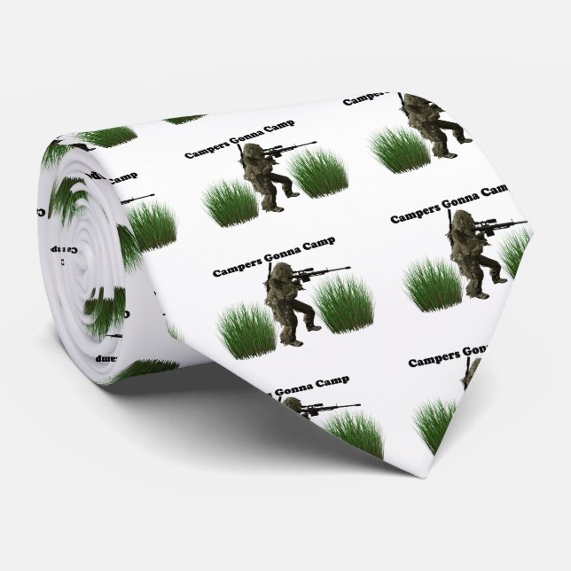 Gravata Campistas que vão acampar (Rolled)