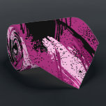Gravata Camuflada Rosa Fúcsia Preta<br><div class="desc">A gravata masculina apresenta um padrão de camuflagem moderno em preto, fúcsia, rosa pastel e rosa quente. MAIS designs na loja. Legal para o escritório, uma noite na cidade, um casamento, para o noivo ou padrinhos ou dar como presente para o seu marido, pai, irmão ou melhor amigo. Faça uma...</div>