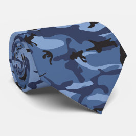 Gravata Camuflagem Azul marinho, Militar, Exército