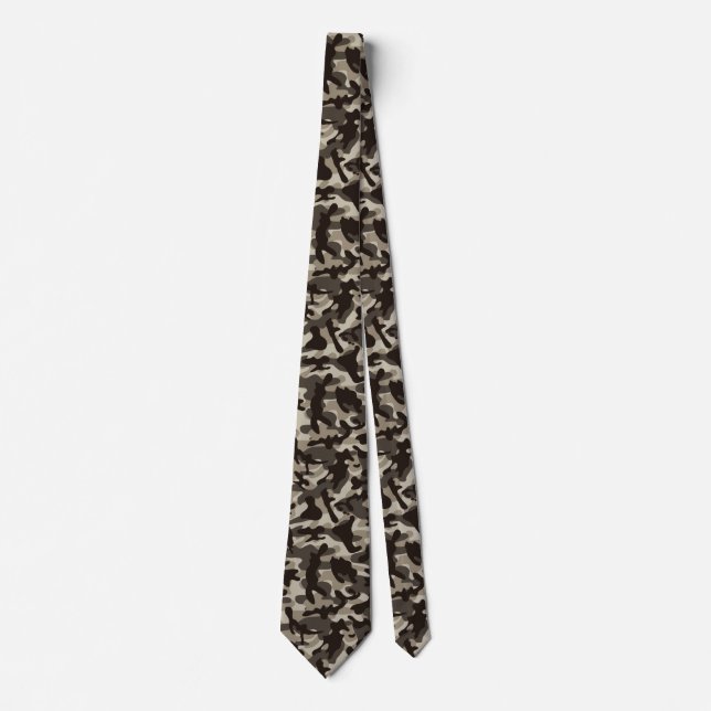 Gravata Camuflagem de Quarto Fechado (Frente)