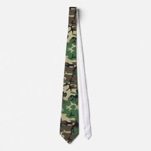Gravata Camuflagem Militar