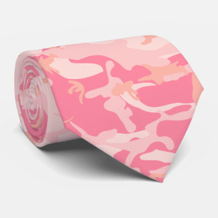 Gravata Camuflagem Rosa, Militar, Exército