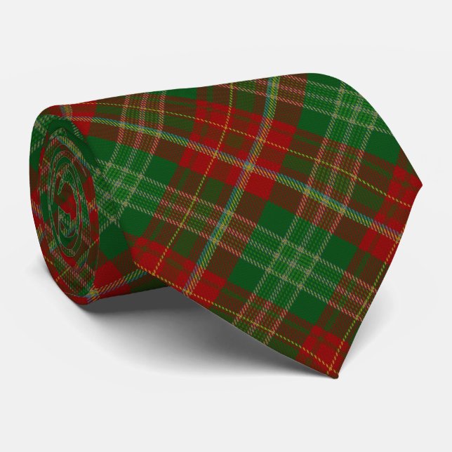 Gravata Canada - New Brunswick Tartan (Rolled)