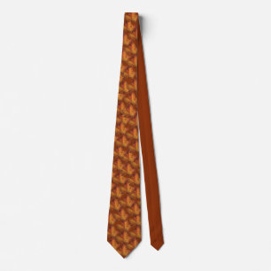 Gravata Canadá Souvenir Tie Divertido Dourado Canadá Mapea