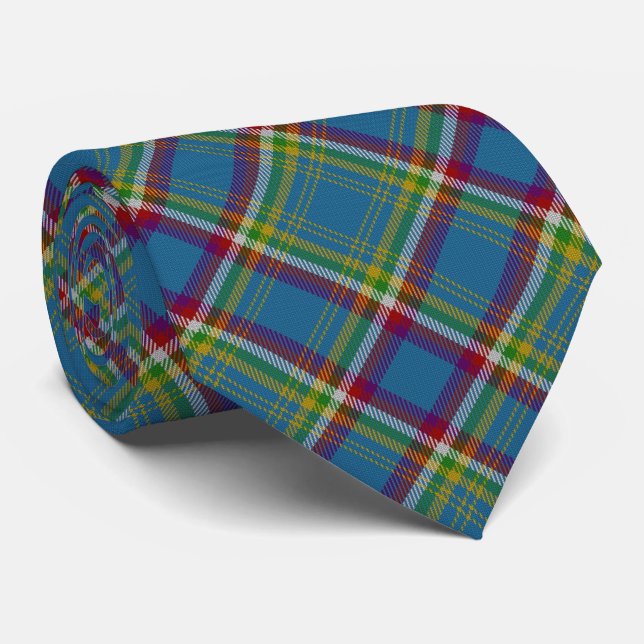 Gravata Canada - Yukon Tartan (Rolled)