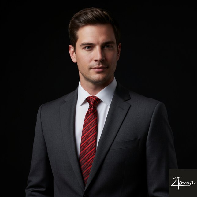 Gravata Candy Cane Stripe Red black Bow Festive Christmas  (Criador carregado)