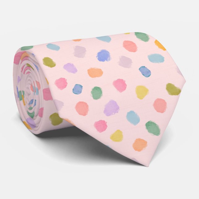Gravata Candy dots (Rolled)
