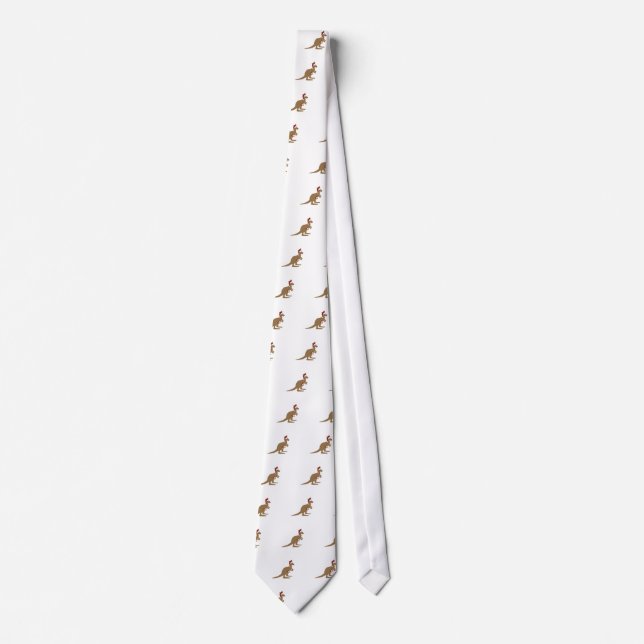 Gravata Cangurus de Natal (Frente)