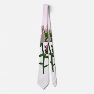 Gravata Canterbury Bells Rosa