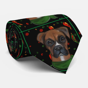 GRAVATA CÃO BOXER
