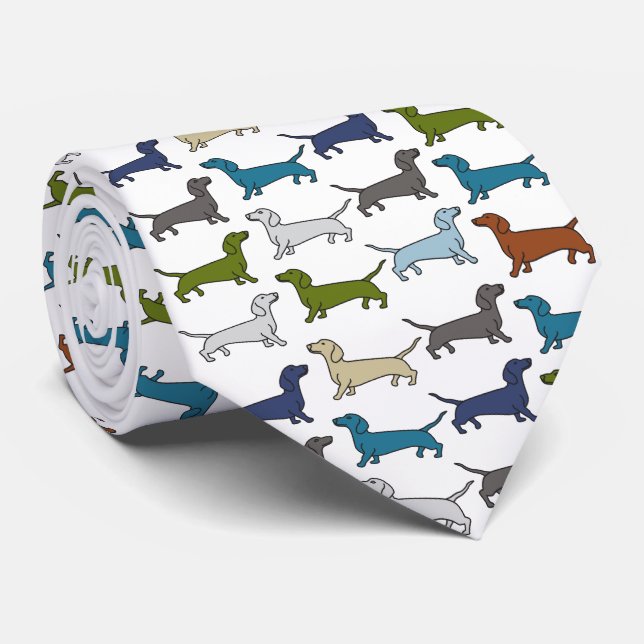 Gravata Cão Cão Cachorro Cachorro Cachorro Cachorro Pai Ca (Rolled)