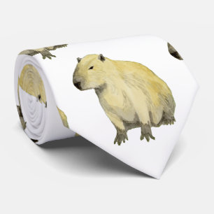 Gravata Capybara Neck Tie