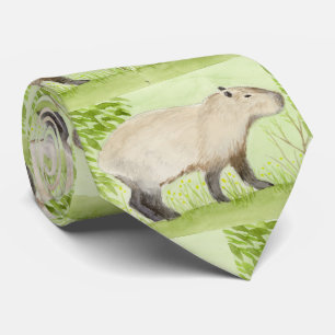 Gravata Capybara Neck Tie