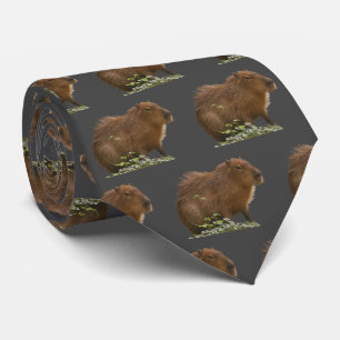 Gravata Capybara Neck Tie