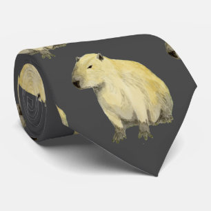 Gravata Capybara Neck Tie