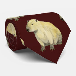 Gravata Capybara Neck Tie
