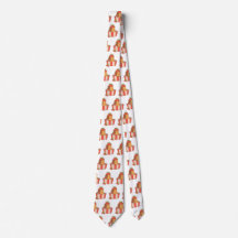 Capybara Necktie | Engraçado Impressão Animal para