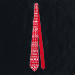 Gravata Caranguejo de Natal Vermelho<br><div class="desc">Esta tenda gravata de Natal com tema crustáceo inclui um caranguejo divertido e um padrão de floco de neve. Perfeito para fotos de Natal na praia, serviços de igreja de Natal e festas de suéter feias.</div>