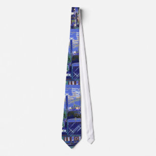 Gravata CARGO TRUCK BIG RIG TRUCKERS Fashion Tie