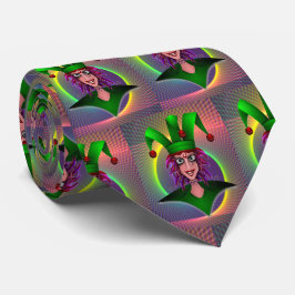 Gravata Carnaval do Carnaval de Roxo Verde