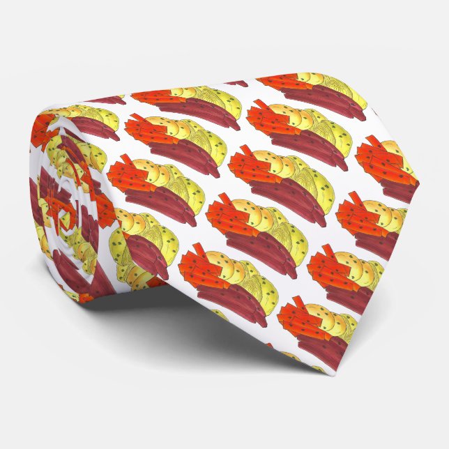 Gravata Carne de vaca e Rua de repolho, Comida do dia de P (Rolled)