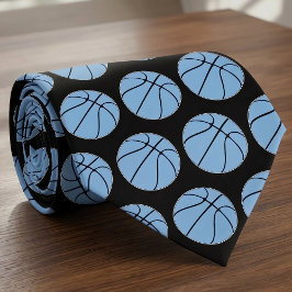 Gravata Carolina Blue / Light Blue Basball Coach Sports