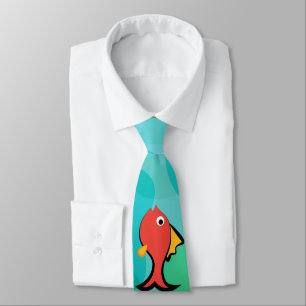 Gravata Cartoon Fish
