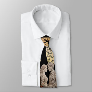 Gravata Casal de Casamento e Árvore da Vida