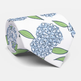 Gravata Casamento Clássico Costeiro com Hidrangeia Azul pa