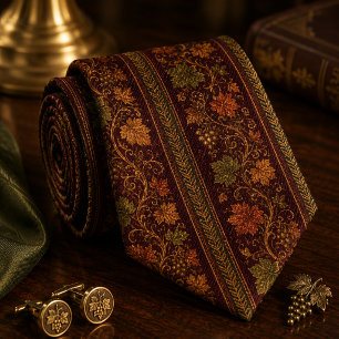 Gravata Casamento de Colheita Elegante em Vinhedo de Outon