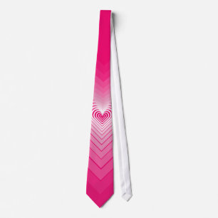 Gravata Casamento de Corações Colares Rosa - Amor