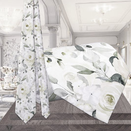 Gravata Casamento de prata de Eucalyptus Rosa 2 no Desdemo