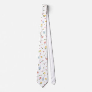 Gravata Casamento Floral de Jardim Ornate com Pastel Suave