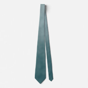 Gravata Casamento Monocromático Ombre em Azul Teal Empoeir
